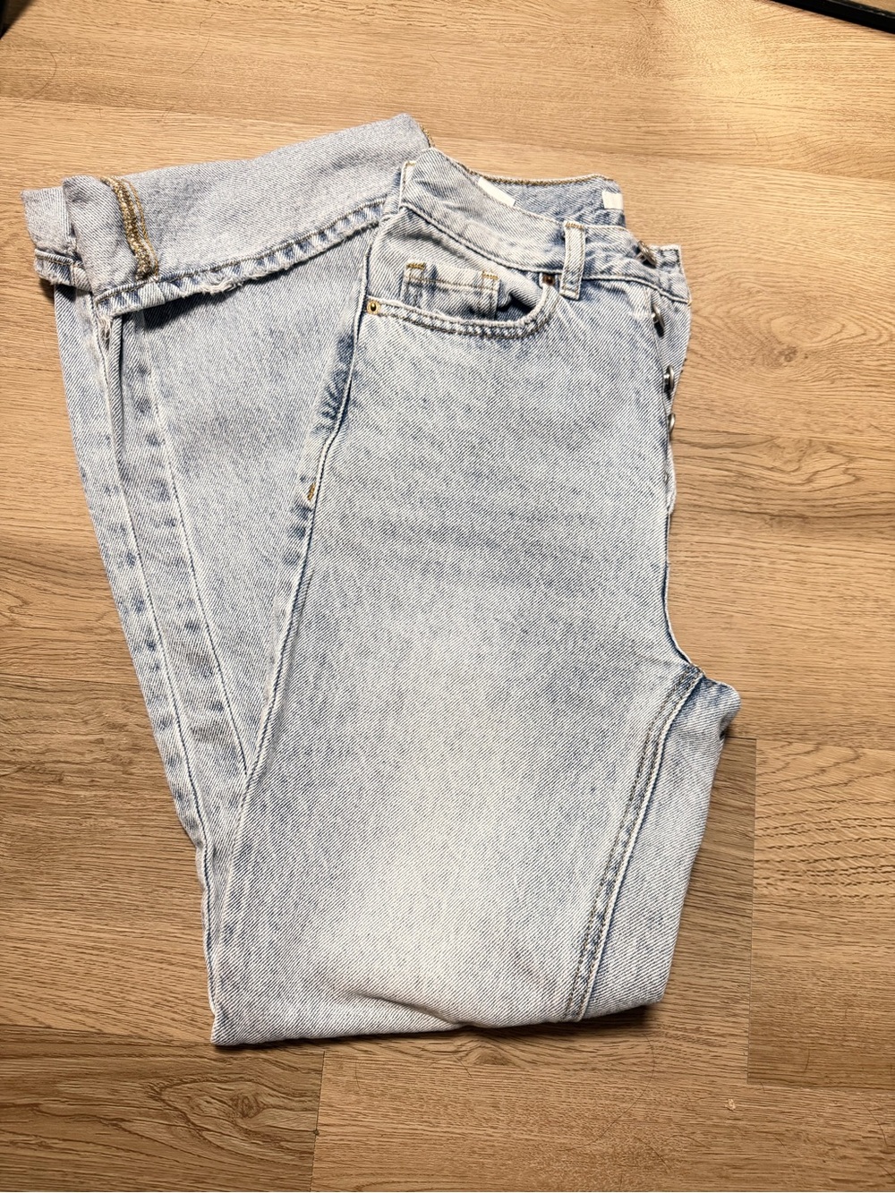 PacSun Light Blue Straight Leg Jeans